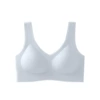 Blue, upgraded version, V-neckline