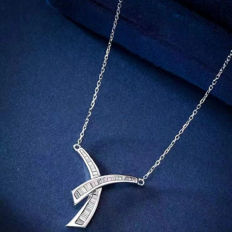 Маленькая красная книга того же 18-каратного золотого ожерелья настоящее золото бриллиантовое ожерелье женский натуральный бриллиант Y-образный кулон цепочка ключицы расширенный смысл