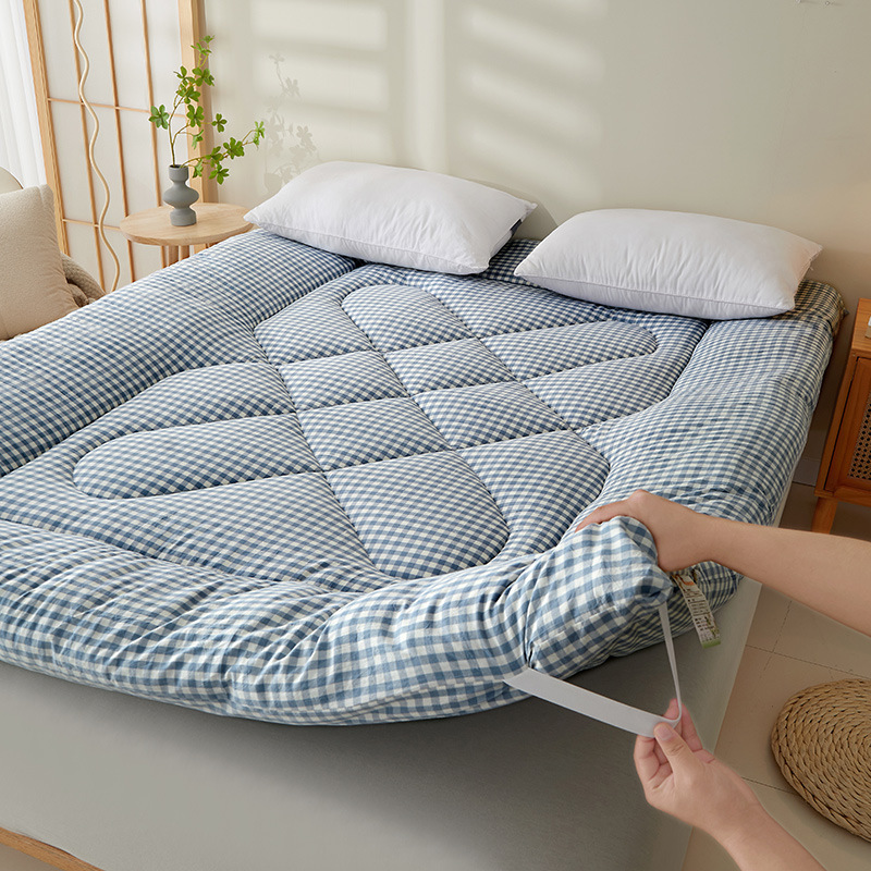 Cross-Border Xinjiang Cotton Student Dormitory Mattress Thickened Cotton Batting Double Bed Mattress Soft Cushion Tatami Mat Wholesale