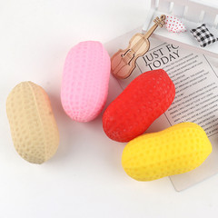 Squishy Peanut Simulation Flour Peanut Stress-Relief April Fool's Day Toy for Adults, Reboundable, Wholesale from Manufacturer