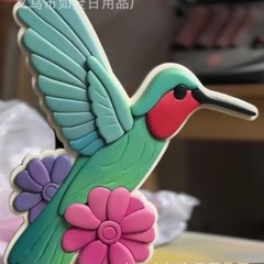 跨境新品Handmade Wooden Bird Decorations手工木制鸟类装饰