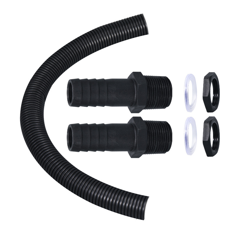 2커넥터 25mm+호스 0.5m -비행기박스-P3 (250*150*70)