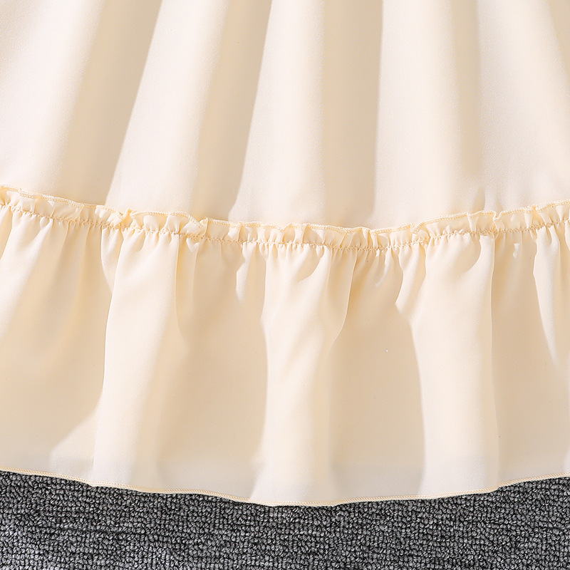 Robe de princesse à manches longues pour fille automne_voghion.com