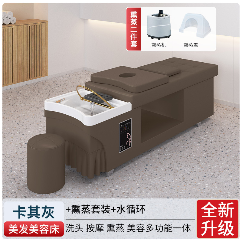 Ceniza kakí + manga de fumigación + circulación de agua