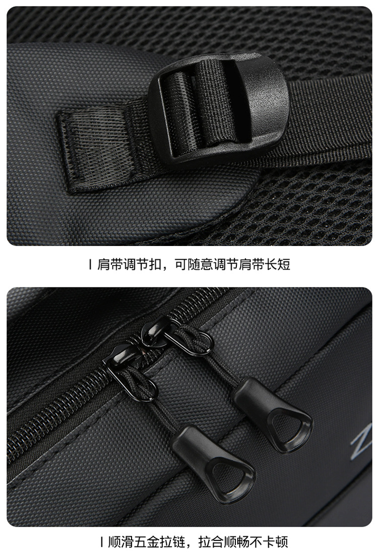 New cross-border wholesale foreign trade backpacks for men, Korean version, large-capacity schoolbags for junior and senior high school students, simple commuting computer bags undefined