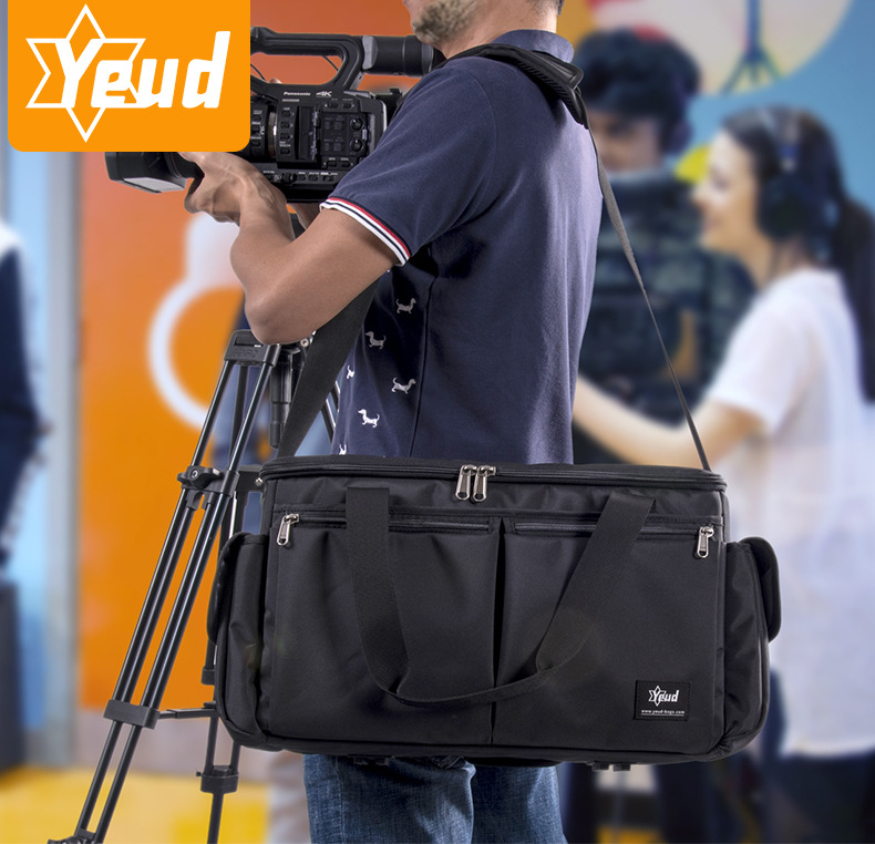 大容量摄像机包新闻摄录一体机包单反摄影数码相机包