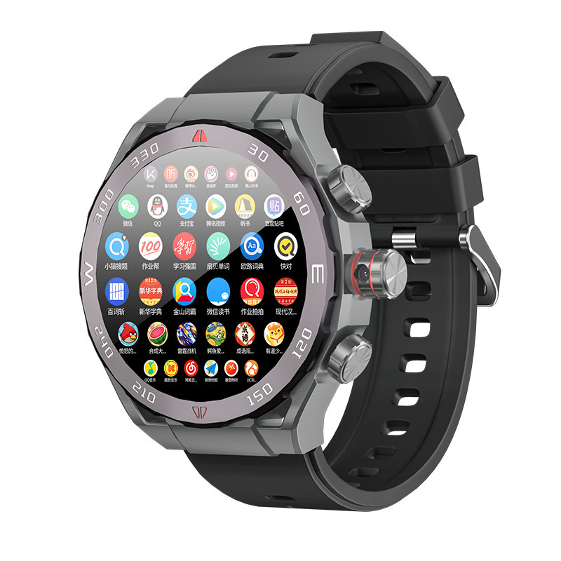 Huaqiang North VP900 Android Smartphone Watch Non-Ziteng 5G Full Netcom Plug-in Card Download Adult Round Watch
