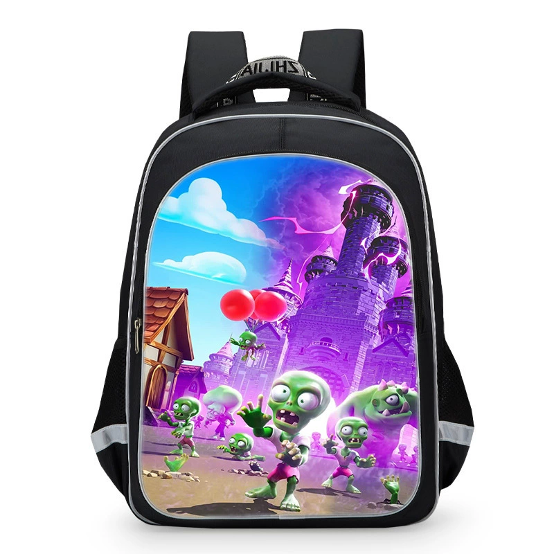 Plants vs. Zombies, backpack for students, small bag, cartoon school bag