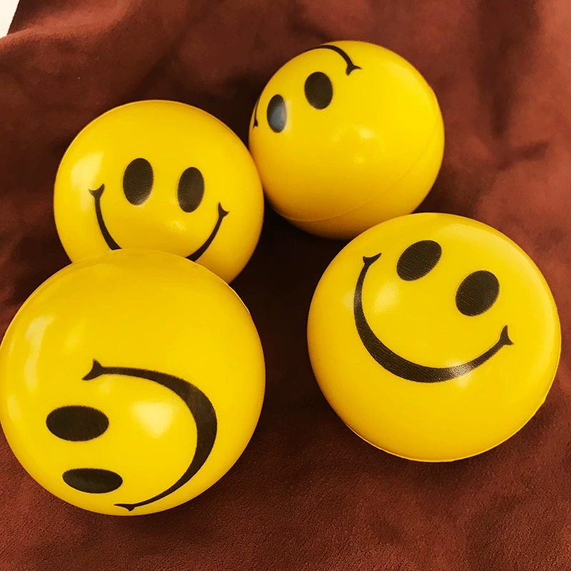 Polyurethane elastic sponge toy, anti-stress, diameter 63mm, 63mm