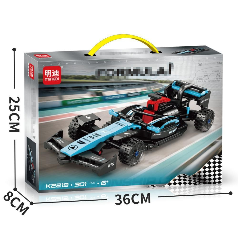 K2219 Строительные блоки Racing-Slue и Black