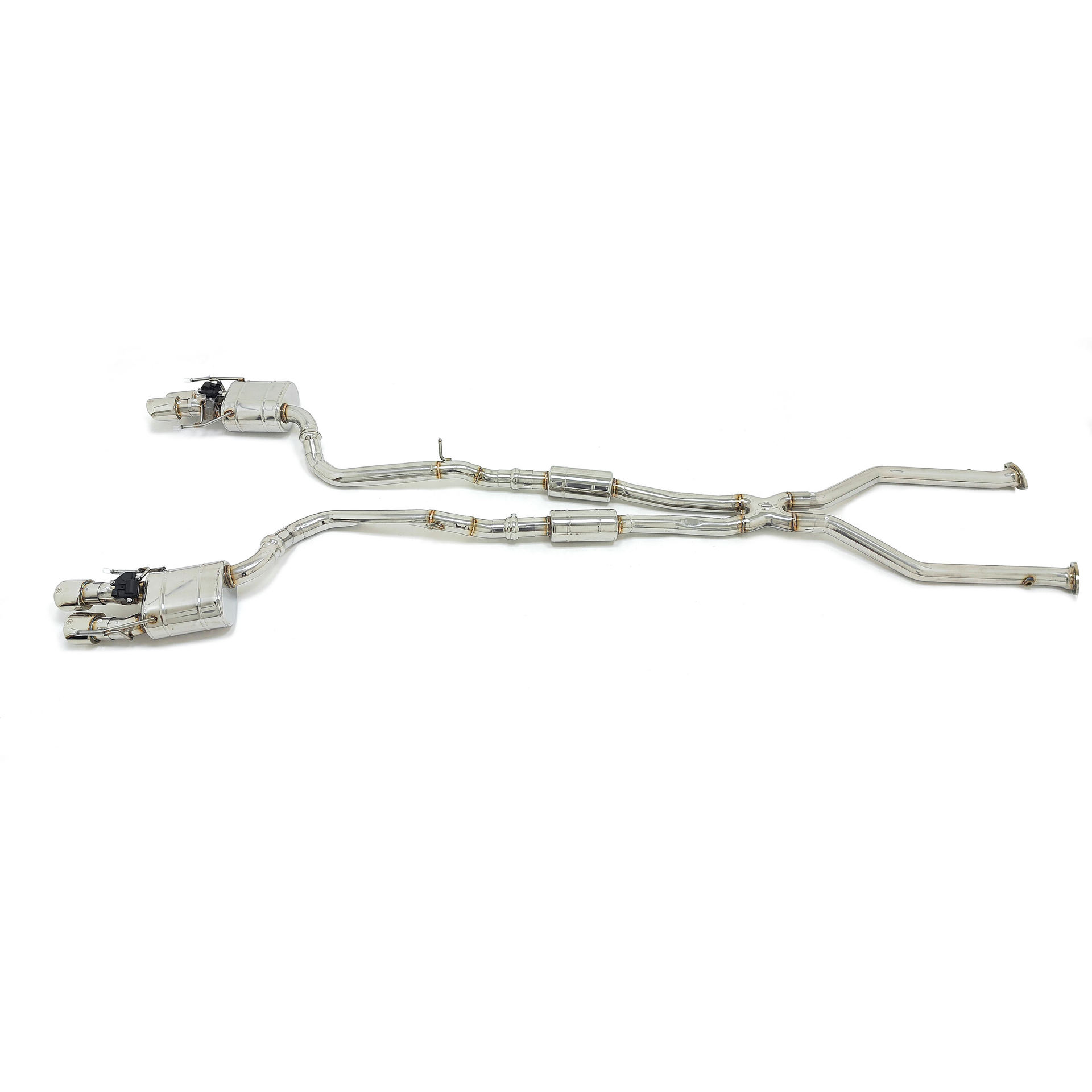 Suitable for Lexus RCF RC F 5.0l V8 stainless steel valve electronic RCF cat-back exhaust