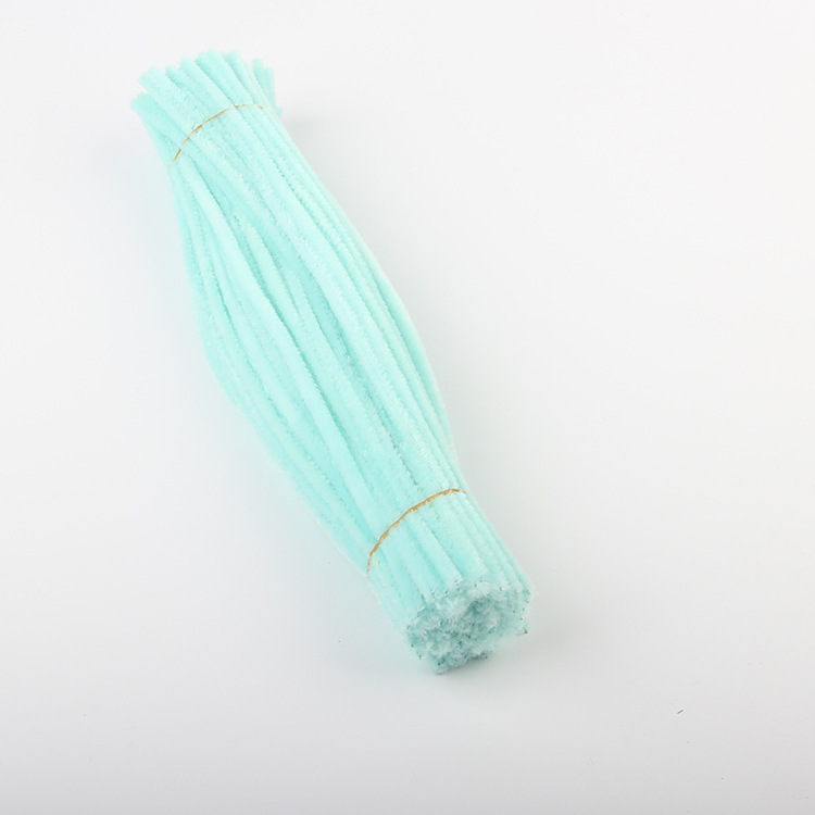 Hecho a mano DIY trenzado paquete de material cifrado ramo de lana Raíz de lana de la raya del color torcido palo de los niños hechos a mano juguetes creativos