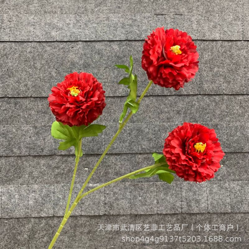 榴莲千层牡丹锦鲤婚庆婚宴厅布景擦花假花户外打卡地装饰仿真花|undefined