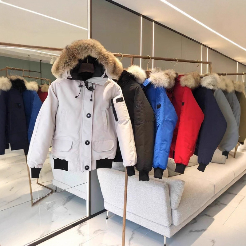 Chilliwack 02 Big Goose down Jacket Bomber Jacket Women's Hooded Short Jacket