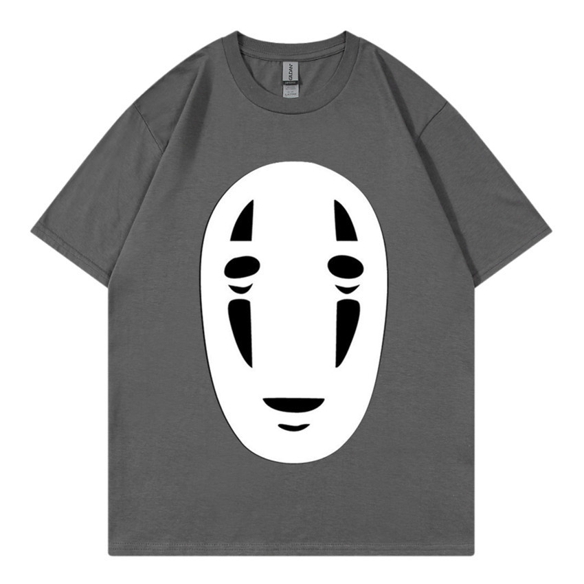 Primavera/Estate Nuova T-shirt da uomo senza volto Sciolto Coal Ball Lettera Manica corta Unisex Manica corta da uomo T_voghion.com