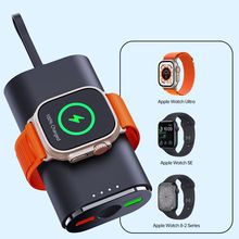 新款适用苹果安卓V10磁吸手表手机充电宝自带充电线PD快充5000MA