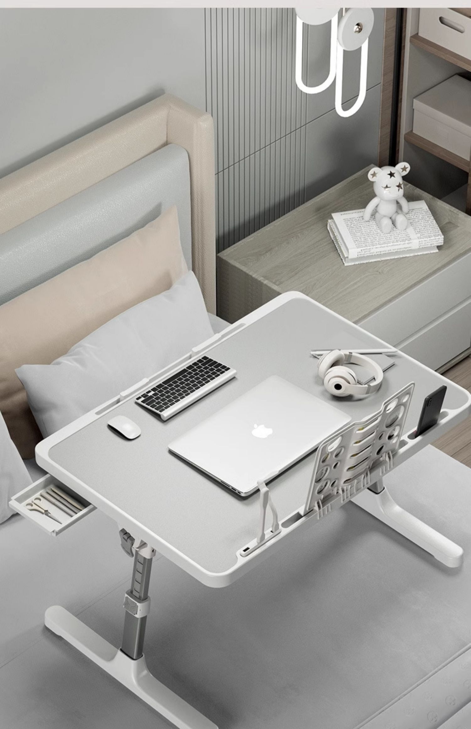 Suitable for Car Backseat Small Table Board, In-Car Dining Table, Car Folding Table, Car Small Desk, Car Backseat Writing Desk