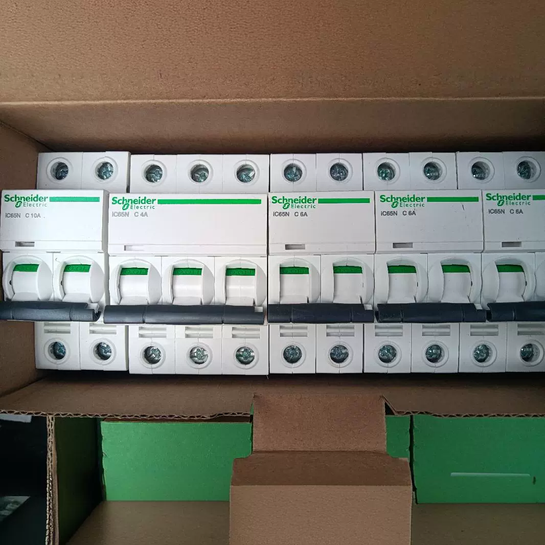 Новый оригинальный миниатюрный автоматический выключатель IC65N 2P C6A