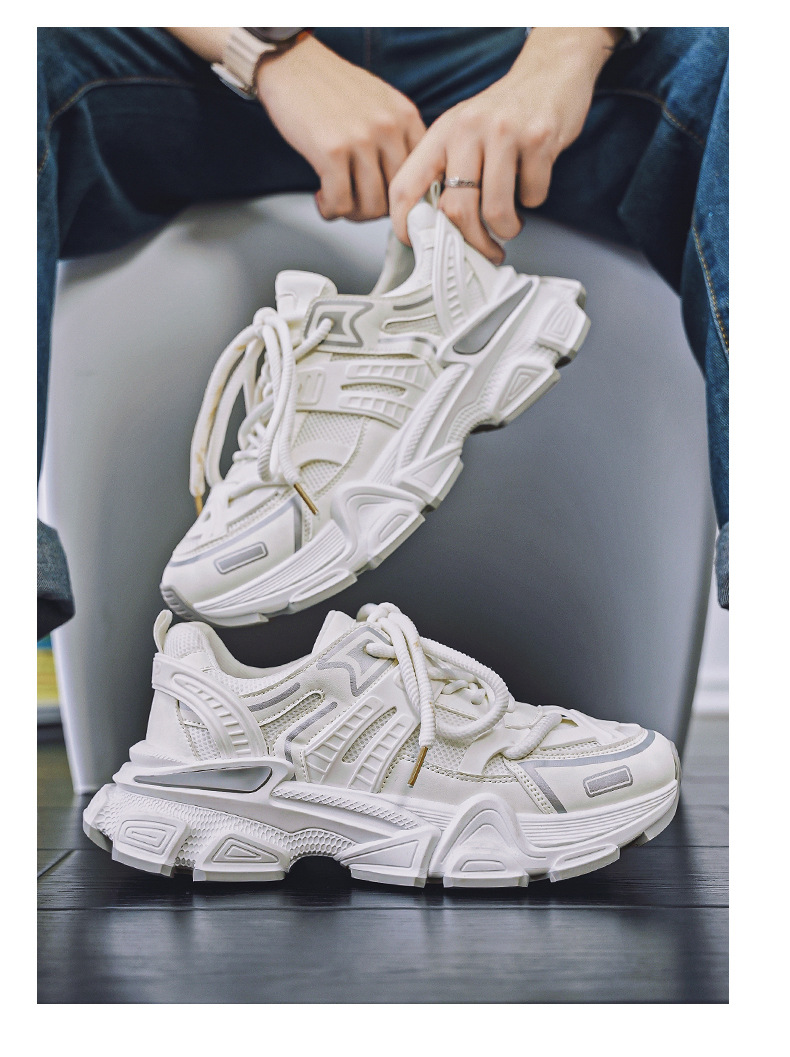 Herren 2024 neue Herbsthöhe zunehmende lässige Sport Jugend Mesh vielseitig dicke Sohle Papa trendige Schuhe_voghion.com