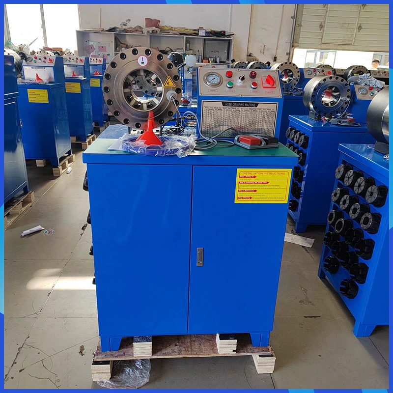 Гидравлическая трубная пряжка машина автоматическая трубная труба ссадочная машина автоматическая трубная компрессорная машина высокого давления шланговая труба машина