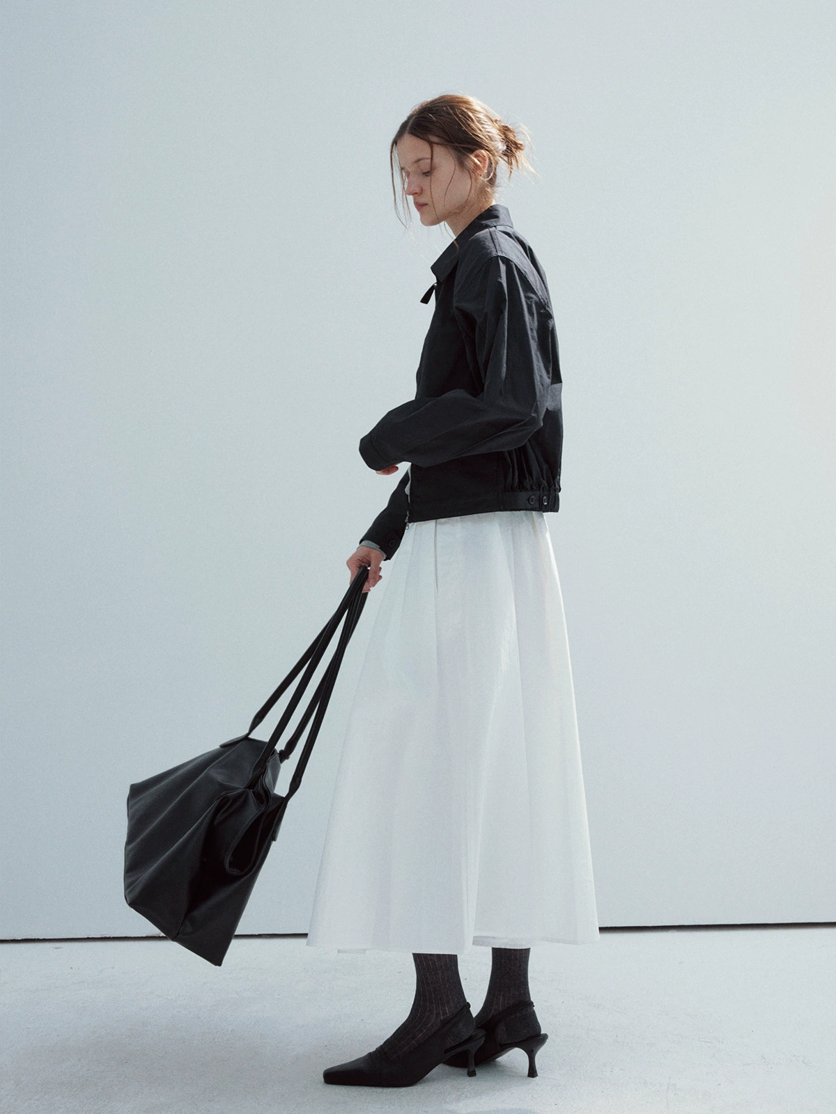 Spring shirt for leisure, short jacket