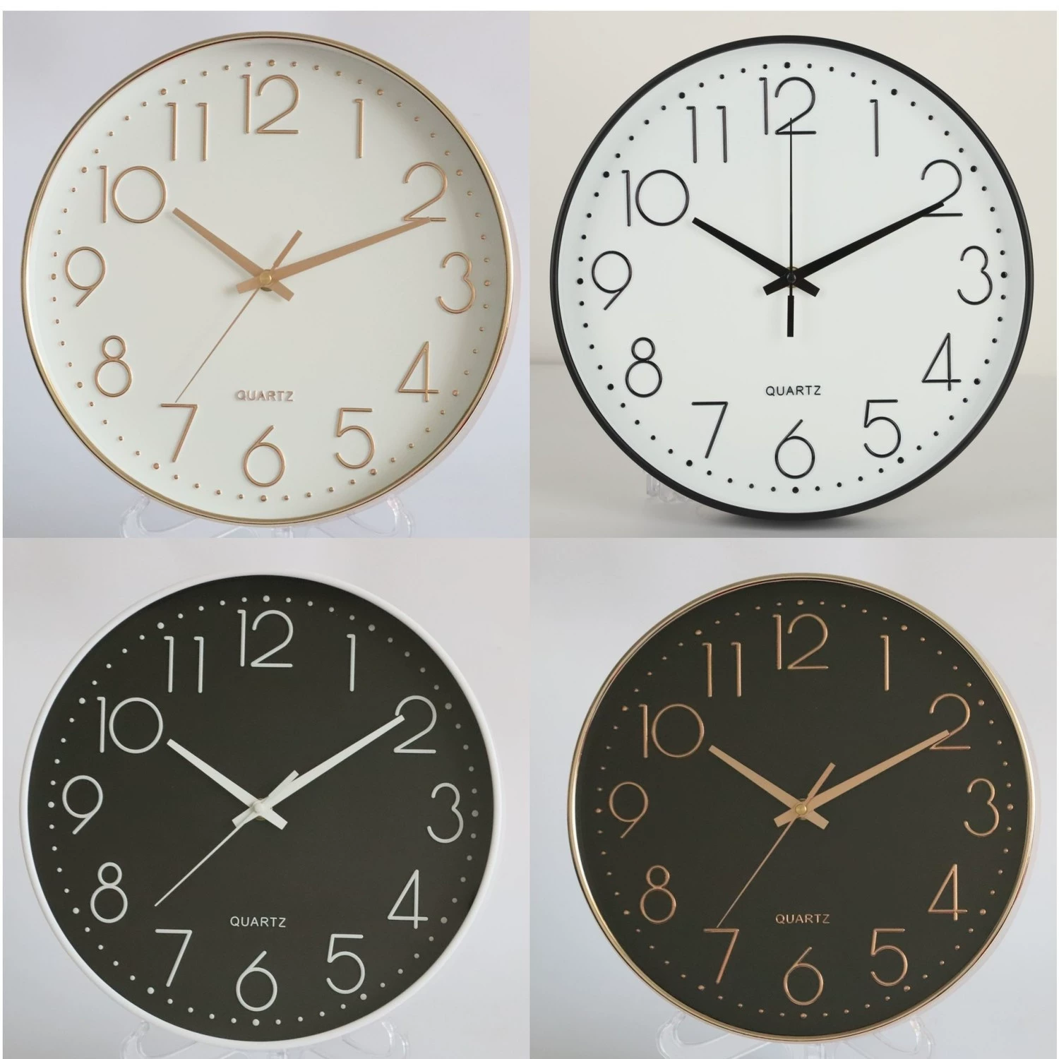 钟表挂钟客厅简约时尚大气静音经典创意个性石英钟表