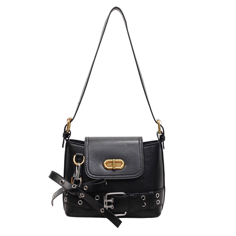 Transfronterizos retro locomotora cool viento brazo bolso para mujeres otoño / invierno 2025 nuevo estilo caliente bolso de hombro universal bolso de mochila de moda