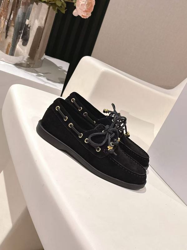 Haute Couture 25 新しいクラシックつや消し牛革フラットローファー女性用、多用途で快適な女性用シングルシューズ、女性用スリッポンシューズ|undefined