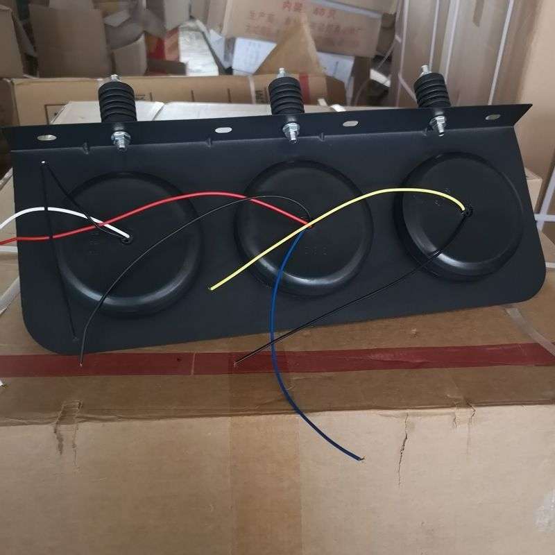 Round 24V Trailer Tail Light, Led Rear Light with Turn Signal, Brake, and Reverse Functions, Super Bright, Waterproof, Universal Type