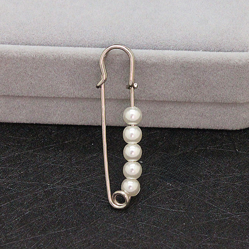 Simple and Fashionable Multiple Specifications Pearl Pins, Simple Scarves, Silk Scarves, Knitwear Buttons, Brooch Accessories, Cardigan Needles and Pins