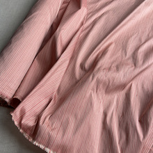 114宽条纹真丝双宫绸面料 骨感桑蚕丝礼服伞裙旗袍裙上衣丝绸布料