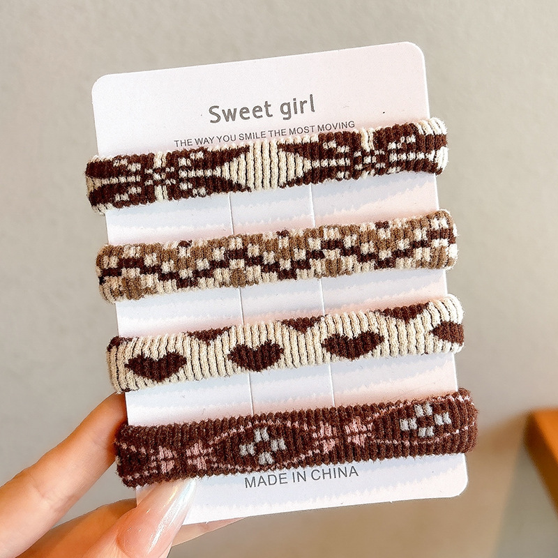 Coleteros, gomas para el pelo para niñas, alta elasticidad y durabilidad, para atar el cabello, nuevos accesorios para el cabello elegantes 2025