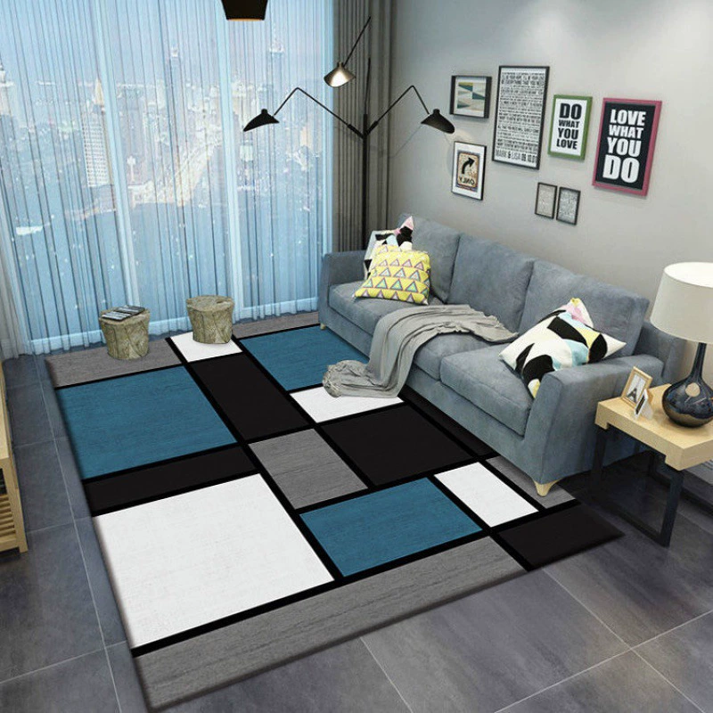 Area rug, thickened large floor carpet, multiple patterns, sizes 80×120–200×300 cm