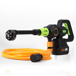 Customized Car Wash Water Gun Wireless High-Power Car Wash Machine Rechargeable Brushless Lithium Car Wash Machine Household Car Wash Machine