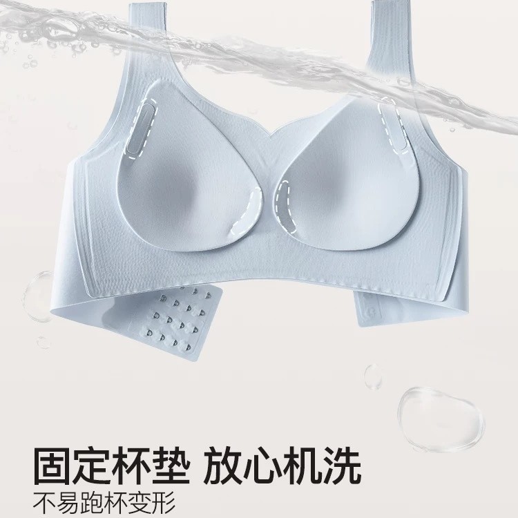 Venta directa de fábrica comercio electrónico transfronterizo Sudeste de Asia Vietnam Tailandia damas sin costuras sujetador de recogida lateral cómodo