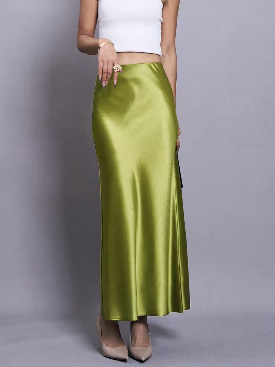 Vanilla green - long skirt (to ankle) 95 long