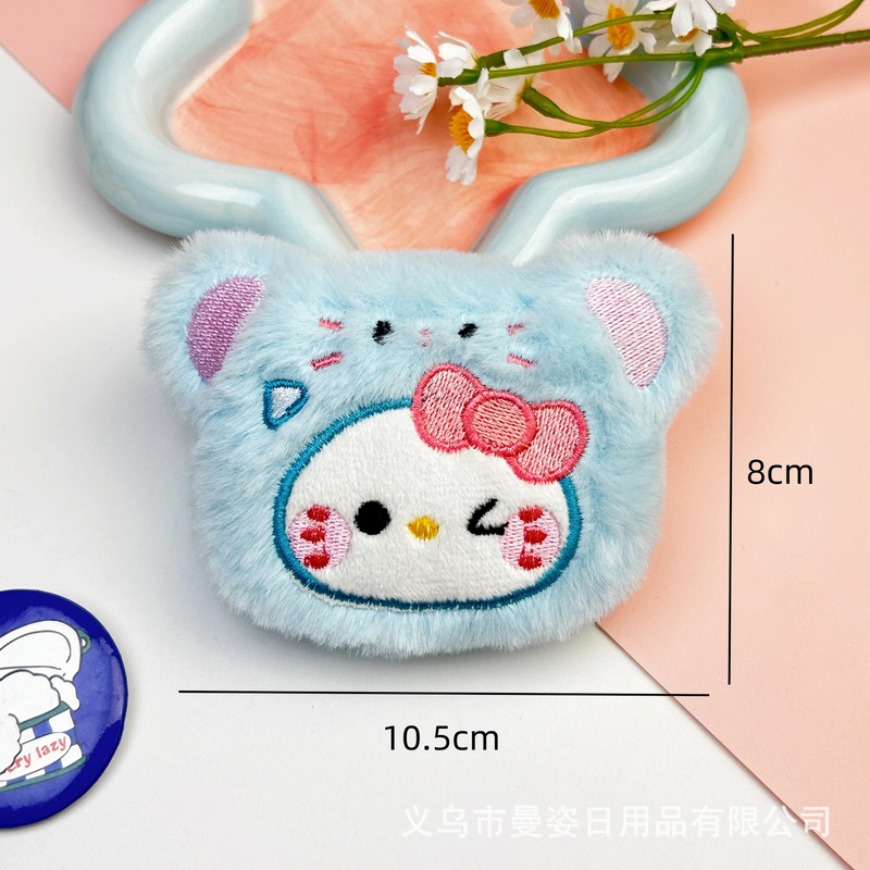 オリジナル漫画バター kt 猫きしむペンダントクマ kt ヘッドギアマクメイブンブローチ diy 衣類靴と帽子アクセサリー|undefined