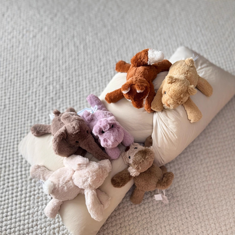 Original British Smudge Little Elephant, Little Bear, Rabbit, Monkey Cute Plush Toy Doll, Heartwarming Gift