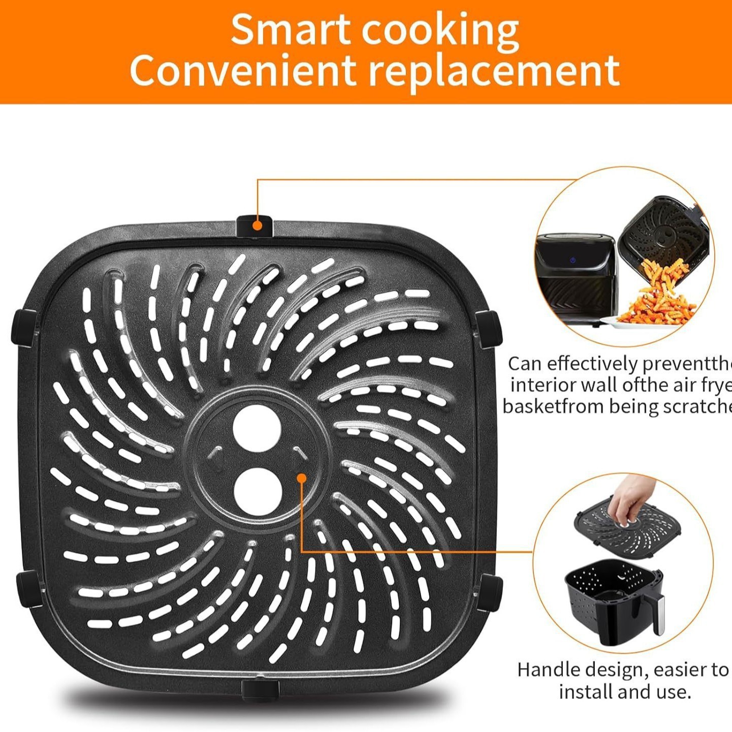 에어 프라이어 에어 프라이어 액세서리 6QT 프라이팬 8QT 지지판 PowerXL Vortex Pro 트레이