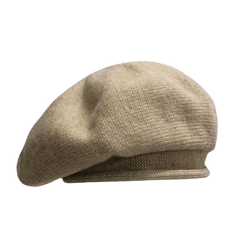 Women's Vintage Wool Beret For Autumn And Winter Hat_voghion.com