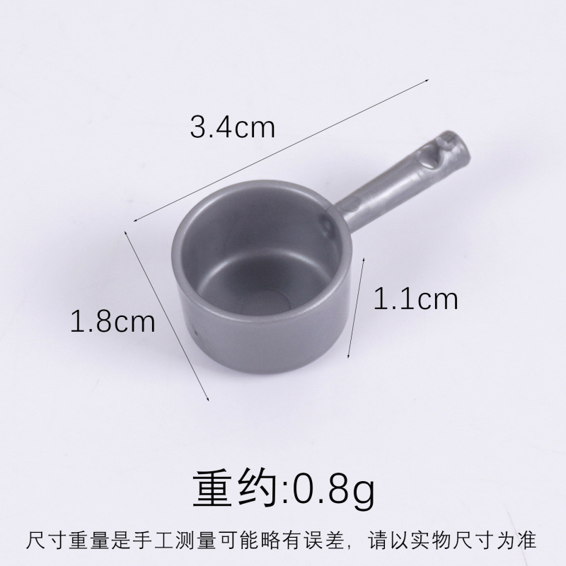 仿真迷你水桶塑料桶水瓢模型玩具微缩娃娃屋手提小桶过家家玩具|undefined