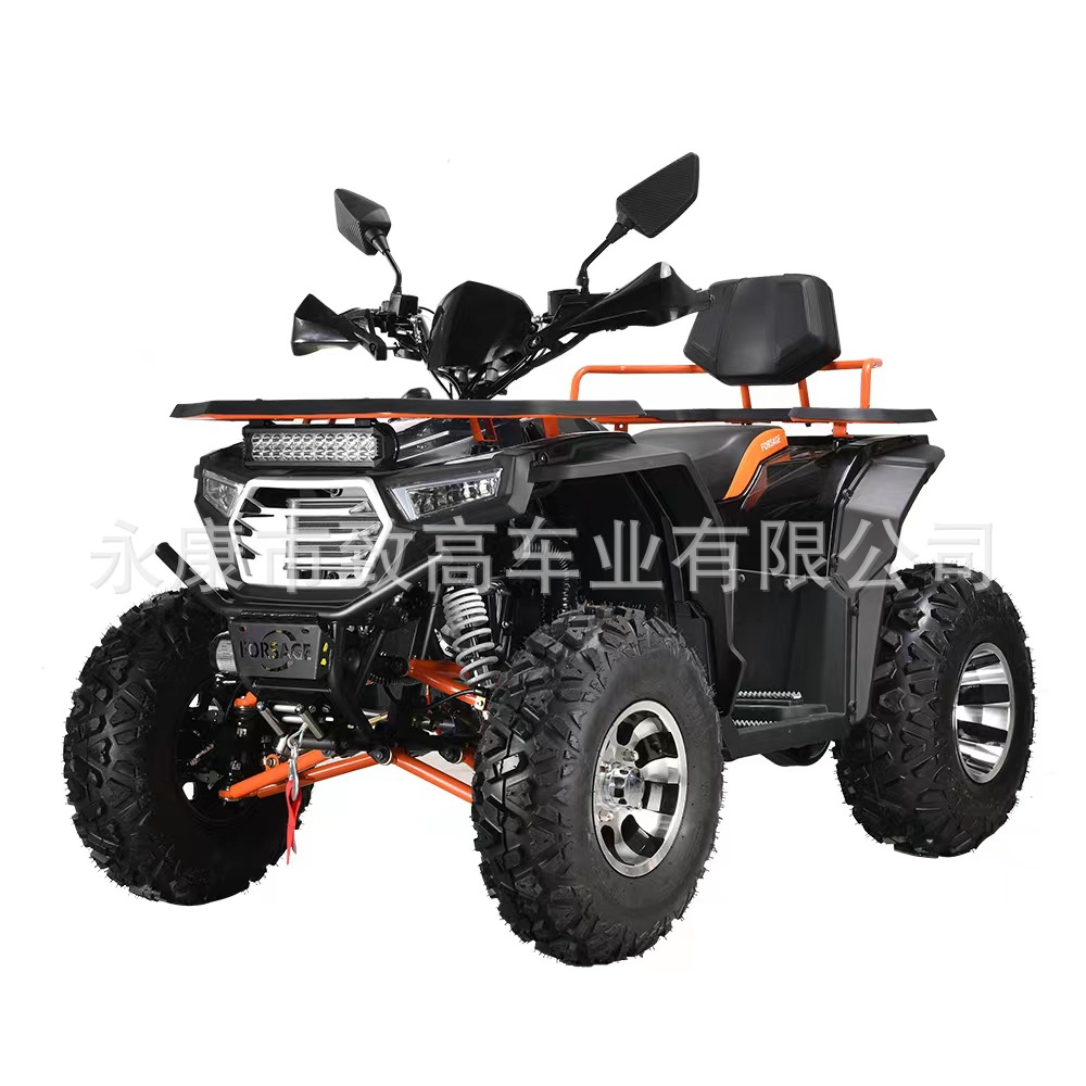 2024 New Atv Four-Wheel Mountain Off-Road Motorcycle 200Cc Atv Atv Entertainment Project Scenic Spot Car