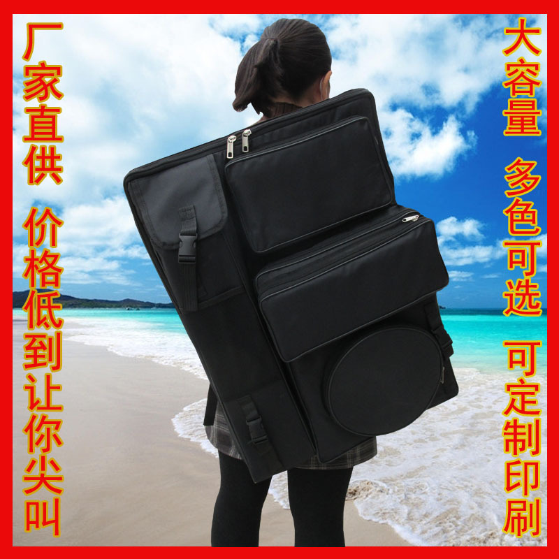 4K Art Student Special Double-Back Satchel Waterproof Painting Board Bag Art Candidate Painting Bag Studio Storage Bag