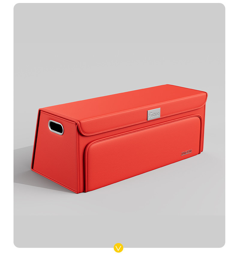 Cross-border car trunk storage box, foldable car trunk organizer, car accessories wholesale