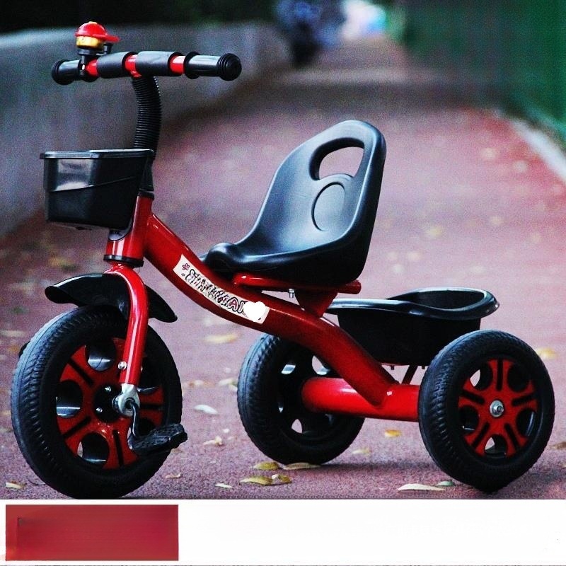 Shengbangrong Kidsren's Tricycle 1-3-2-6 Years Old Large Baby Stroller Pedal Bicycle Kindergarten Kidsren