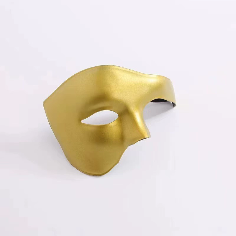 Хэллоуинское платье/наряд, маска для мужчины на половину лица, взрослая оперная/фантомная ретро-маска принца/мастера