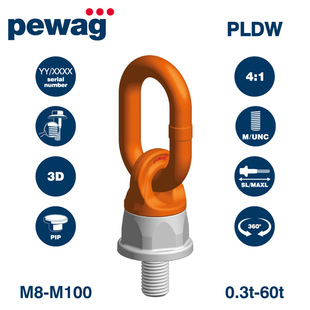pewag (pewag) universal rotary lifting point PLDW lifting point sling