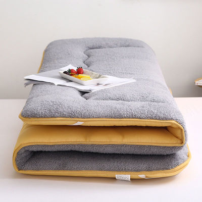 wholesale Cushion compress thickening Cashmere student dormitory mattress Single Double 1.5/1.8 Cross border Electricity supplier