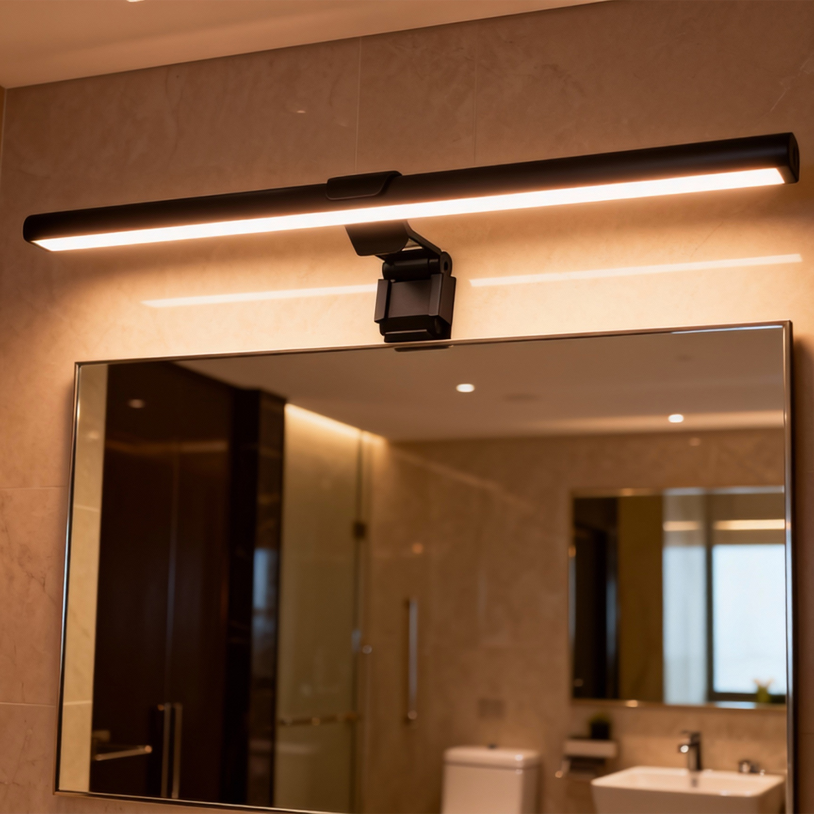 Mirror Headlight Bathroom Mirror Light Led Mural Light Long Wall Light Makeup Light Bathroom American Bathroom Cabinet Mirror Headlight