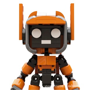 MOC совместимые LEGO Мозаика строительные блоки Игрушка K-VRC Sci-Fi Американский сериал Любовь Смерть и модель робота Окружающая